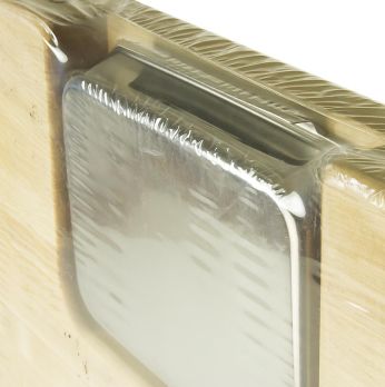 Boos Block Schneidebrett Prep Master aus Ahorn, 46x46x6cm, mit Auffangschale, 1 St