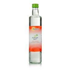Birkensaft / Birkenwasser, 100% Direktsaft, Aurica, BIO, 500 ml
