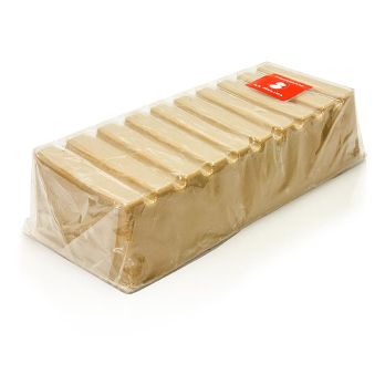Schokoladen Gianduja Nougat, weiß, La Molina, 1 kg