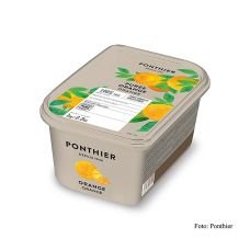 Ponthier Orangenpüree, 100 % Frucht, ungezuckert, TK, 1 kg
