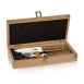 Steak Champ -  Steakmesser-Set für 2 Personen, (2 Messer + 2 Gabeln), 4 St
