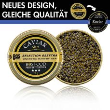 Selection Ossetra Kaviar (Acipenser gueldenstaedtii), 30 g