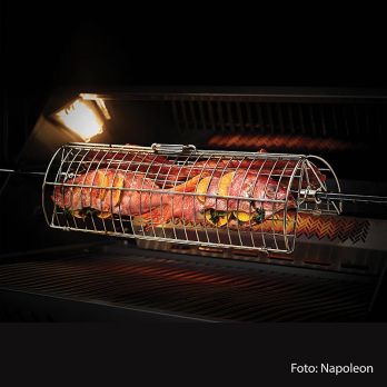 Napoleon Grillzubehör - Drehspieß Halter, für z.B. Fisch, 1 St