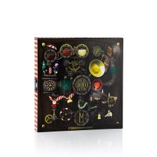 Adventskalender Santas Choco Factory, Mini Pralinen, alkoholfrei, Peters, 135 g