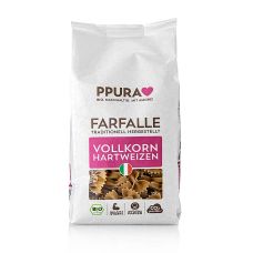 Ppura Farfalle Nudeln aus italienischem Hartweizen, BIO, 500 g