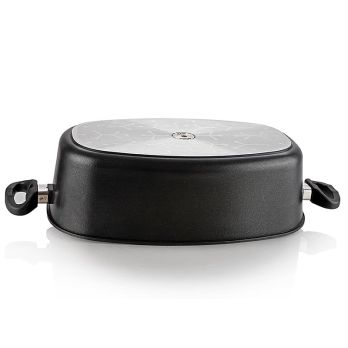 AMT Gastroguss, Jumbobräter mit Seitengriffen, Induktion, 40x24x12cm, 1 St