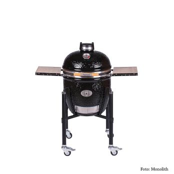 Monolith - Grill LE CHEF PRO 2.0, black, Keramikkohlegrill + Zubehör, 1 St