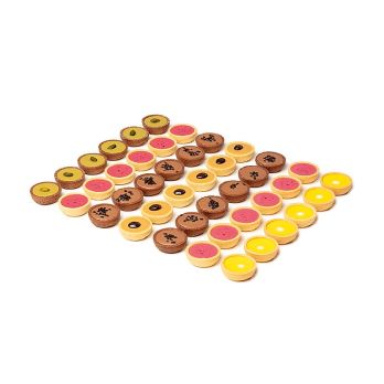 Tart-Collection, 3,8cm, 5-fach sortiert, HUG & Imping, TK (80730), 500 g, 42 St