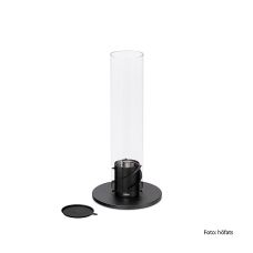 Tischfeuer SPIN 90, Schwarz (Windlicht, Gartenfackel), höfats, 1 St