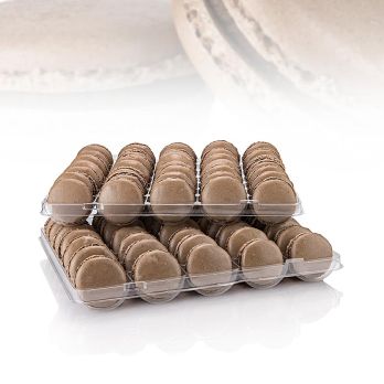Amarella Macarons, dunkle Choba Choba Schokolade Oswaldo, TK, 1,05 kg, 70 St