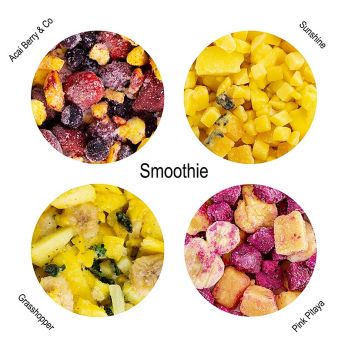 POMOM Smoothie Mix, 4 Sorten 2024, 28 Beutel, TK, 150 g, 28 St