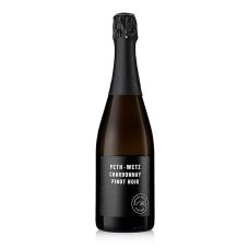 2019er Chardonnay & Pinot Noir, Brut Nature Sekt, 12 % vol., Peth-Wetz, 750 ml