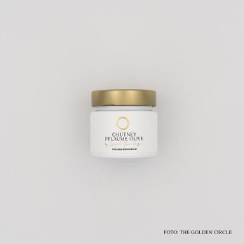 THE GOLDEN CIRCLE - Chutney Pflaume-Olive, by Sascha Stemberg, 75 g