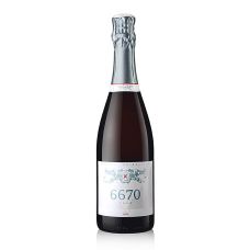 2022er Cuvee 6670 Rose extra Brut Sekt, 11,5 % vol., Andres, 750 ml