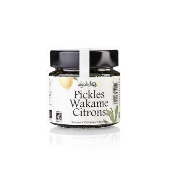 Pickles Wakame Citrons - Wakame-Algen mit Zitrone, Algolesko, BIO, 110 g