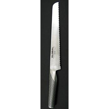 Global G-9 Brotmesser, für alles mit Kruste, 22cm, 1 St