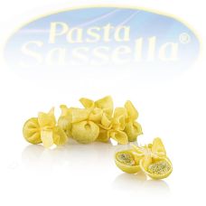 Frische Fagotti (Geldbeutel) mit Rucola, Ricotta und Grana Padano, Sassella, 500 g