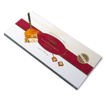 Gold - Set, 12x Blattgold 50x50mm, 22 Karat, Pinsel, E175, 2 tlg.