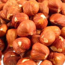 Haselnüsse, ganz, mit Haut (braun), 1 kg
