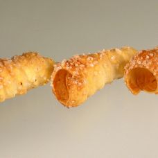 Blätterteig-Mini-Schillerlocke, süß, 7,5cm lang und ø 2cm innen, 500 g, 72 St