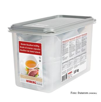 Wiberg Rinder-Bouillon, kräftig, für 172 Liter, 3,8 kg