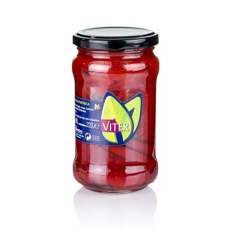 Pimientos del piquillo, geschälte Paprika mit Knoblauch, 290 g