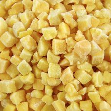 Pfirsich, gewürfelt, TK, 10 kg