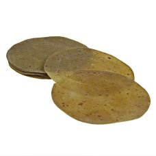 Pappadums, mit roten Chilis gewürzt, ca. ø 15cm, 200 g, 12 St
