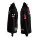 EDITION BOS FOOD Polo-Shirt La Guajiro, Langarm, schwarz/rot, Herren Gr. S, 1 St