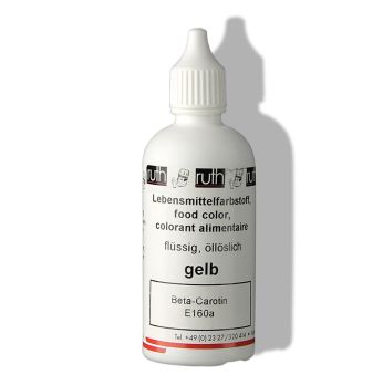 Lebensmittelfarbe Flüssig, gelb, 7702, Ruth, 90 g