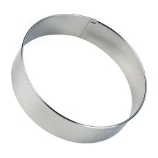 Edelstahlring-Ausstecher, glatt, ø 7cm, 2,5cm hoch, 0,3mm stark, 1 St