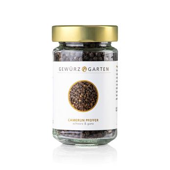 Gewürzgarten Camerun Pfeffer, schwarz, ganz, 125 g