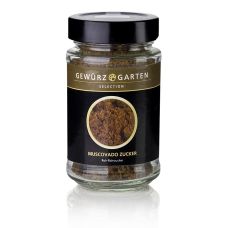 Gewürzgarten Muscovado Zucker, Roh-Rohrzucker mit Karamell- & Malznoten, 160 g