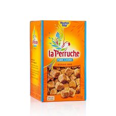 Rohr-Zucker, braun, in Würfeln, La Perruche, 750 g