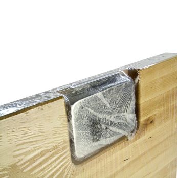 Boos Block Schneidebrett Prep Master aus Ahorn, 61x46x6cm, mit Auffangschale, 1 St