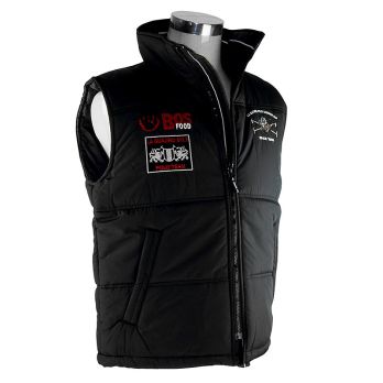 EDITION BOS FOOD Weste La Guajiro, schwarz/rot, Herren Gr. 5XL, 1 St