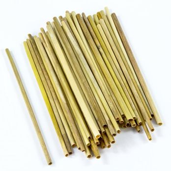 Naturstroh-Trinkhalme Strohmi, für Cocktails, 17cm, 250 St