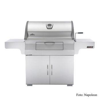 Napoleon Holzkohlegrill PRO 605, höhenverstellbarer Rost, Seitenablagen, 1 St