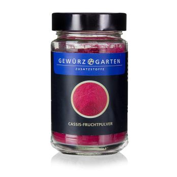 Gewürzgarten Cassis Fruchtpulver, 120 g