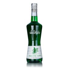Crème de Menthe Verte, grüner Pfefferminz Creme-Likör, Monin, 20% vol., 700 ml