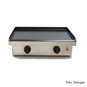 Plancha Bräter Gas, SILVER 60, 61x41cm, 6,6KW, 1 St