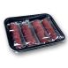 Dekor Waffel - Rote Bete, 250 g, 160 St