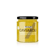 TARTUFLANGHE Trüffel Kaviar - Perlage di Tartufo, mit weißem Trüffelaroma, 200 g