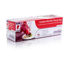 Spritzbeutel, Einweg, 59x28cm, One Way Comfort Red / HOT, 2,55l, 74 St