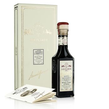 Leonardi - Aceto Balsamico di Modena IGP/g.g.A., Francobollo, 15 Jahre, 250 ml