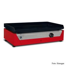 Plancha Bräter Elektro, Rainbow Rot, Garfläche 51x30cm, 2,4KW, 1 St