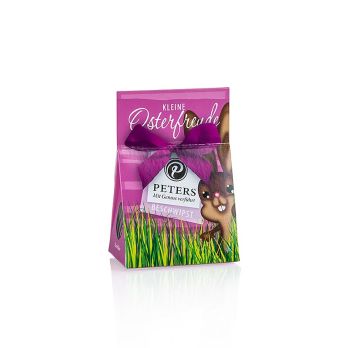 Oster Pralinen Hase Pink, beschwipst (mit Alkohol), Peters, 25 g, 2 St