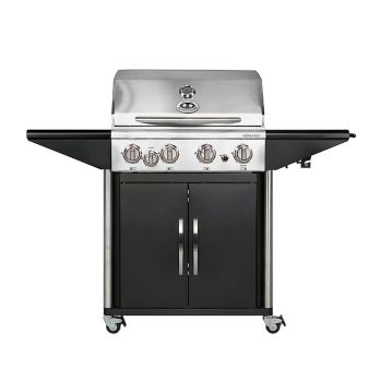 Outdoorchef-Grill AUSTRALIA 455 G, 3 Brenner+1 Infrarotbrenner, schwarz, 1 St