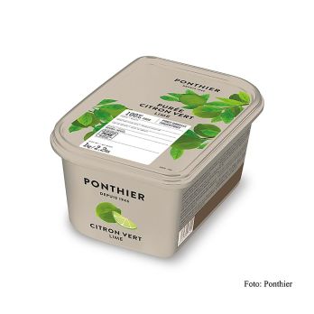 Ponthier Limettenpüree, 100 % Frucht, ungezuckert, TK, 1 kg