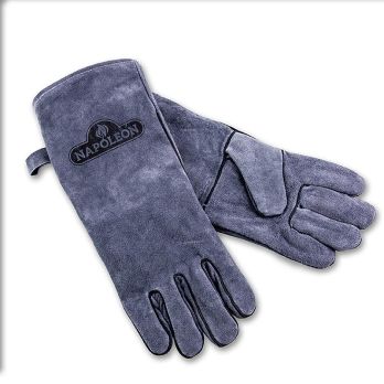 Napoleon Grillzubehör - Grillfingerhandschuhe, Leder, Paar, 1 St